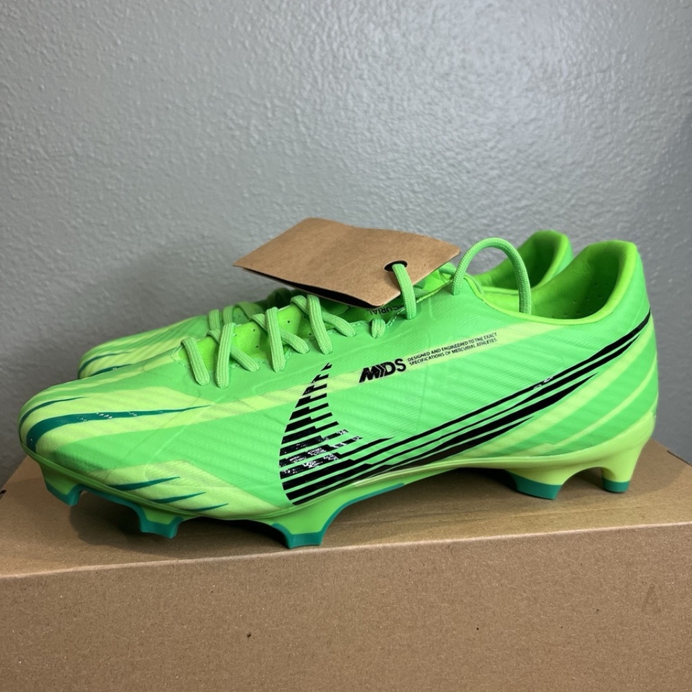 Nike Zoom Mercurial Vapor 15 MG Dream Green Soccer Cleat FJ7200-300 Men's Sizes